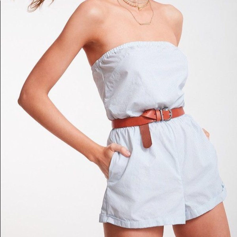 Kimchi Blue Strapless Romper